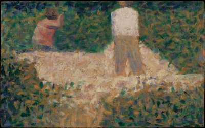 Két kőtörő alkotó: Georges Seurat