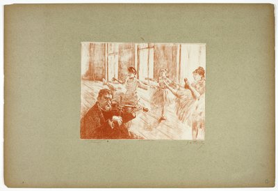 Balett osztály alkotó: Georges William Thornley
