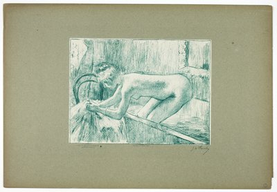Kiszállás a fürdőből alkotó: Georges William Thornley