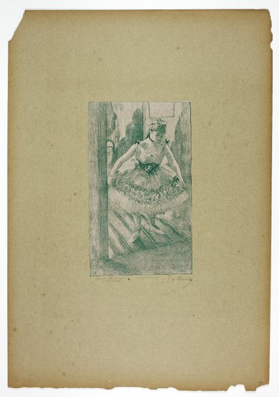 A színpadra lépés alkotó: Georges William Thornley