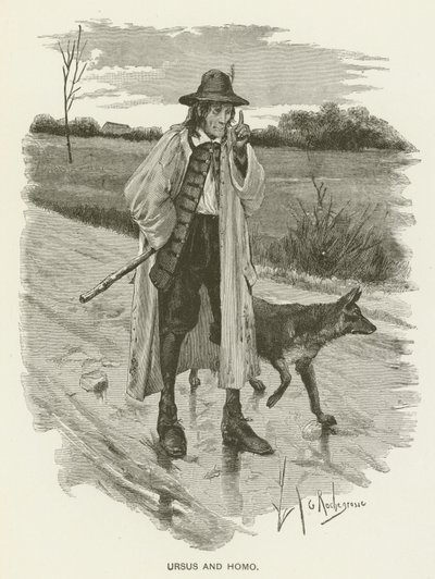 Ursus és Homo alkotó: Georges after Rochegrosse