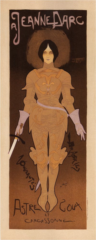 Jeanne of Arc, 1896 alkotó: Georges de Feure