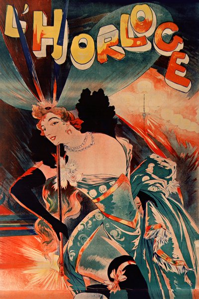 Az óra, 1900. alkotó: Georges de . Feure