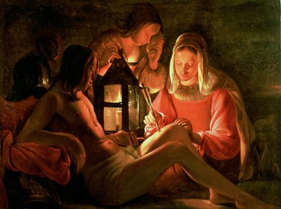 Szent Sebestyén a Szent Asszony által gondozott Szent Sebestyén alkotó: Georges de La Tour