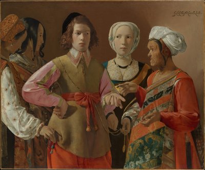 A jósnő alkotó: Georges de La Tour