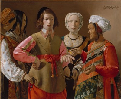 A Jósnő, 1635 körül (olaj, vászon) alkotó: Georges de La Tour