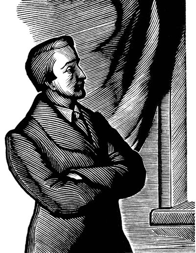 Heinrich Heine, 19. századi német költő, 1934. alkotó: Georgi Yecheistov