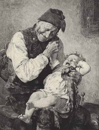 Naughty Boy metszet alkotó: Georgios Jakobides