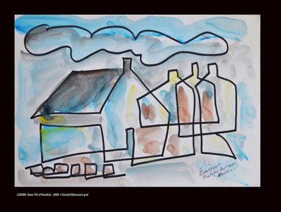 22821N - Hoedick-sziget - 2000 (rajz) alkotó: Gerald Bloncourt