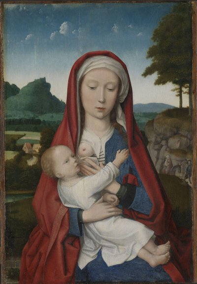 Madonna és gyermeke, 1510-20 körül (olaj, panel) alkotó: Gerard (attr. to) David