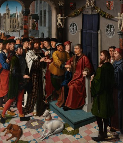 Cambyses ítélete alkotó: Gerard David