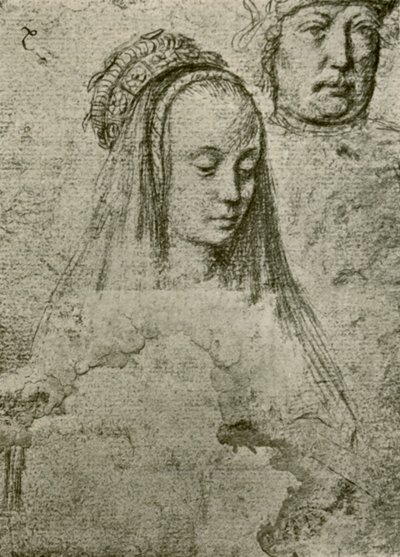 Fiatal nő fejdísszel, 1497-1498, 1908. alkotó: Gerard David
