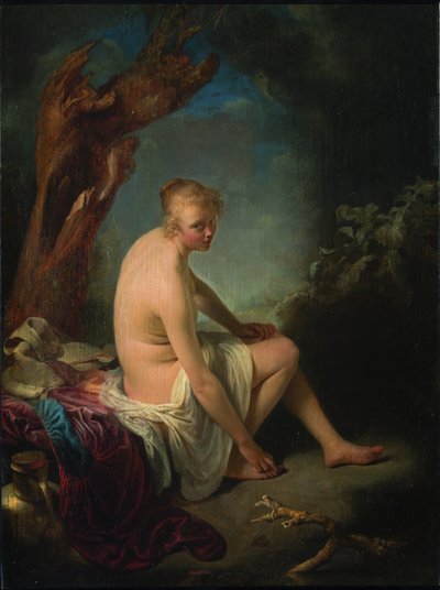 Fürdő, 1662-1665 körül. alkotó: Gerrit Dou
