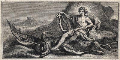 Apolló megöli a Hidrát – Apollo terrassant l