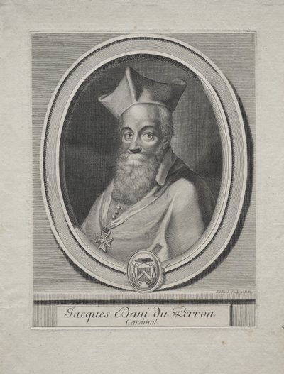 Jacques Davey Duperron bíboros alkotó: Gérard Edelinck