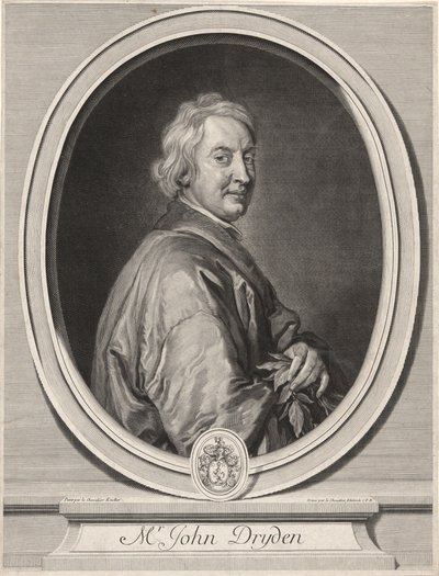John Dryden (1631-1707) alkotó: Gérard Edelinck
