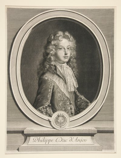V. Fülöp, Anjou hercege alkotó: Gérard Edelinck