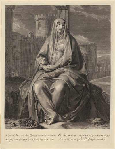 Charles-Maurice Le Tellier portréja alkotó: Gérard Edelinck