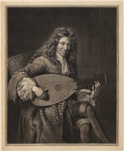 Charles Mouton portréja alkotó: Gérard Edelinck