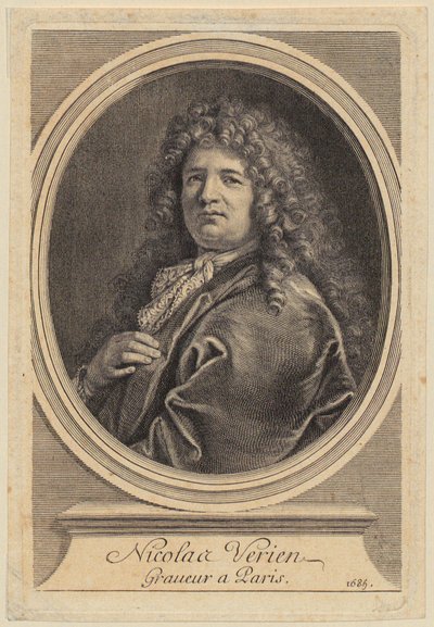 Nicolas Verien portréja alkotó: Gérard Edelinck