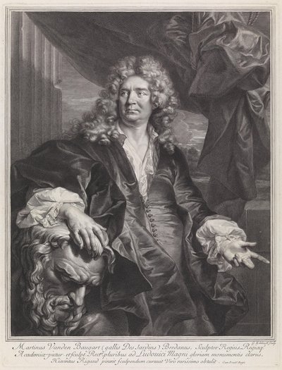 Martinus van den Baugart portréja alkotó: Gérard Edelinck