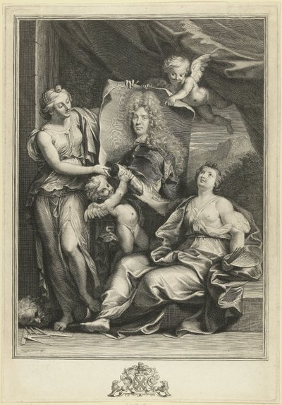 Pierre Vincent Bertin portréja alkotó: Gérard Edelinck