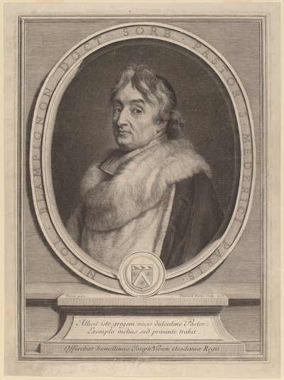 Nicolas de Blampignon alkotó: Gerard Edelinck after Joseph Vivien