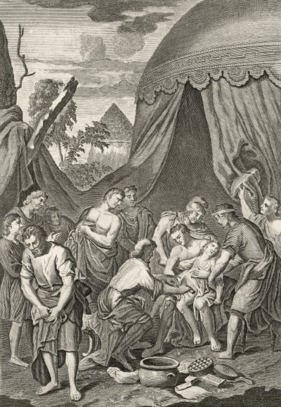 Krisztus körülmetélése, 1762 alkotó: Gerard Hoet