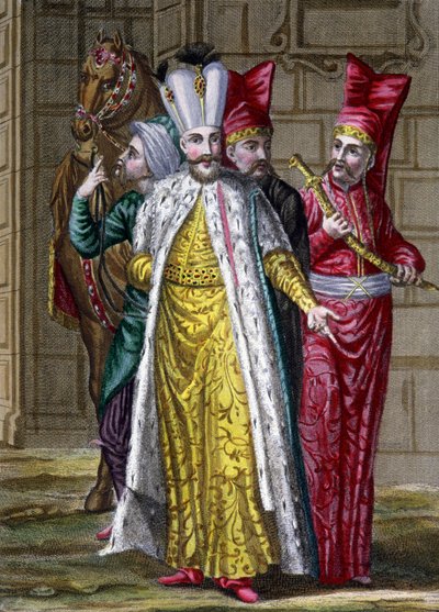 A szultán ünnepi ruhája alkotó: Gerard Jean Baptiste Scotin