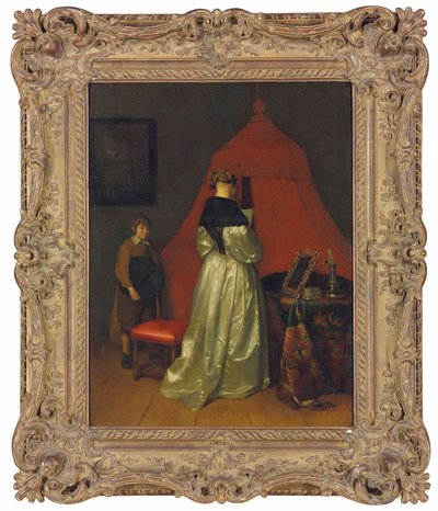 A levél, 1660 alkotó: Gerard ter Borch