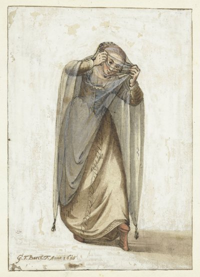 velencei udvarhölgy alkotó: Gerard ter Borch