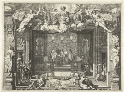 A Westminsteri Szerződés allegóriája A béke allegóriája Anglia és az Egyesült Hollandia között, 1674 alkotó: Gerard de Lairesse
