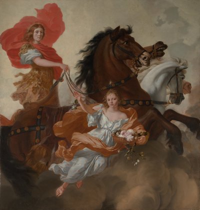 Apollo és Aurora, 1671. alkotó: Gerard de Lairesse