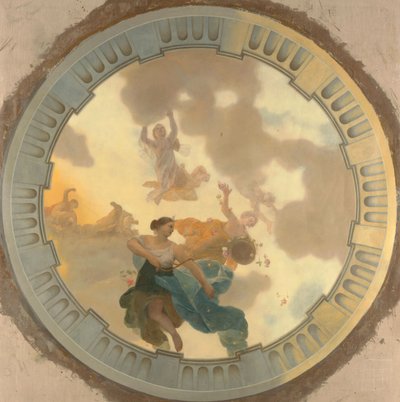 Mennyezet Diana és társai ábrázolásával alkotó: Gerard de Lairesse