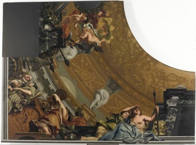 Mennyezet Diana és társai ábrázolásával alkotó: Gerard de Lairesse