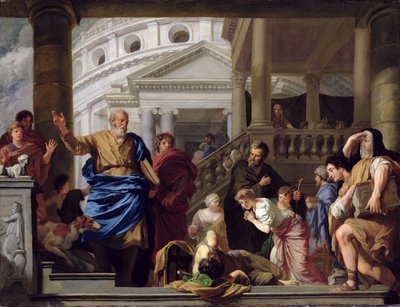 Ananias halála, 1687-89 alkotó: Gerard de Lairesse