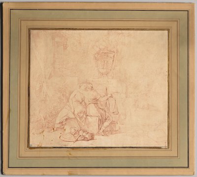 A béke és igazság csókja, 1654 után. alkotó: Gerard de Lairesse