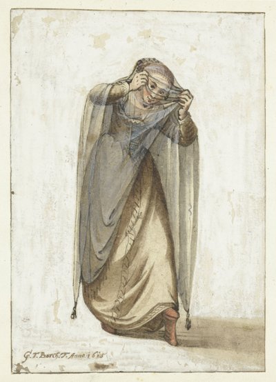 velencei udvarhölgy alkotó: Gerard ter Borch (I)