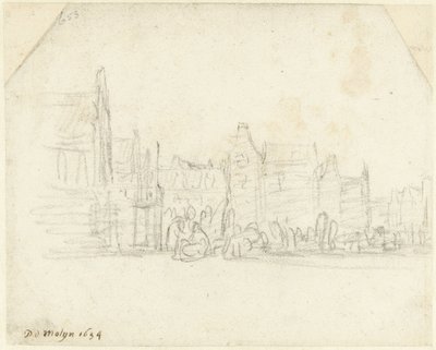 Grote Markt Haarlemben alkotó: Gerard ter Borch (II)