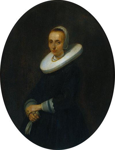 Johanna Bardoel (1667 után halt meg). Gerard van der Schalcke felesége alkotó: Gerard ter Borch