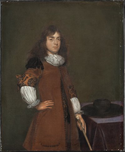Egy férfi portréja alkotó: Gerard ter Borch