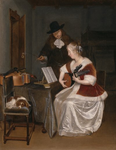 A zenei lecke alkotó: Gerard ter Borch