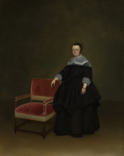 Margaretha van Haexbergen, 1666-67 körül alkotó: Gerard ter Borch