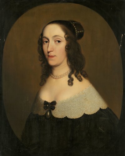 Louise Christina (1606-69), Solms-Braunfels grófnő portréja alkotó: Gerard van Honthorst (workshop of)