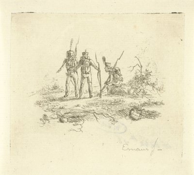 Három gyalogos alkotó: Gerardus Emaus de Micault