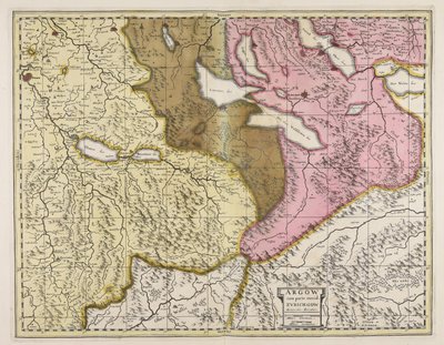 Argow cum parte merid. Zurichgow / auctore Ger. Mercatore alkotó: Gerardus Mercator