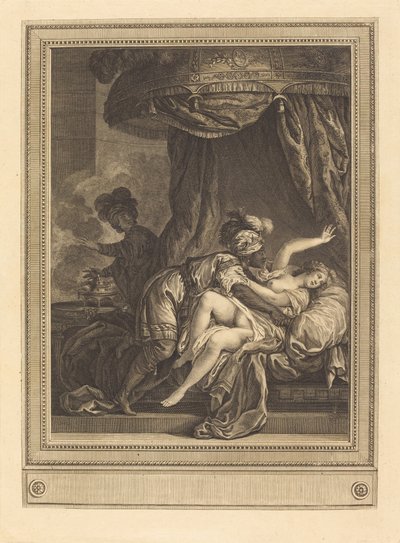 Etiópia királya alkotó: Geraud Vidal after Charles Monnet