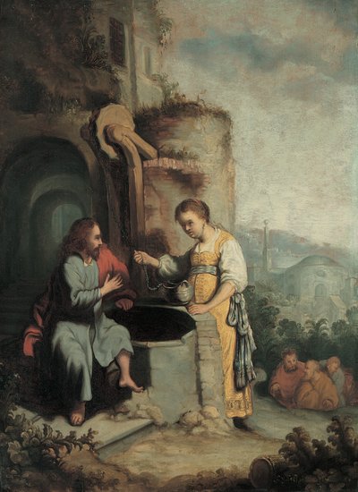 Krisztus és a szamáriai asszony alkotó: Gerbrandt van den Eeckhout