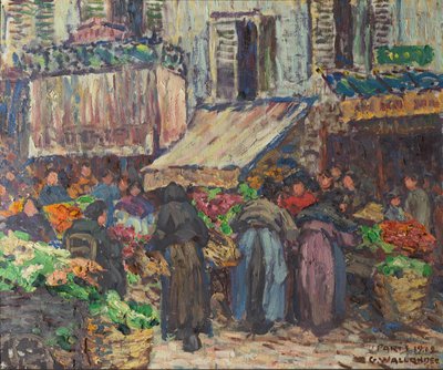 A Les Halles Parisból alkotó: Gerda Wallander