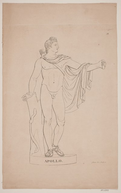 Apollo alkotó: Gerhard Ludvig Lahde